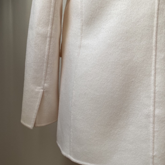 BANANA REPUBLIC Unlined Double-Faced Jacket in White - Picture 6 of 15